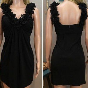 NWT Maggy London black Cocktail dress sz 8